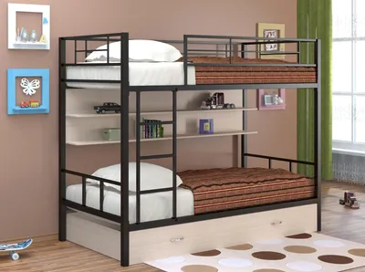 Двухъярусная кровать Севилья-2 ПЯ, купить в Москве - интернет-магазин  «Мебель с фабрики», доставка