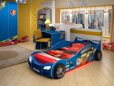 Детская кровать машина для мальчика — виды, фото, рекомендации по выбору —  Дизайн, отделка и ремонт квартиры