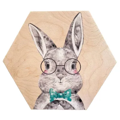 Кролик в солнечных очках и шляпе Peeking от задней пустой доски изолировано  Стоковое Изображение - изображение насчитывающей выглядывая, экземпляр:  125713729