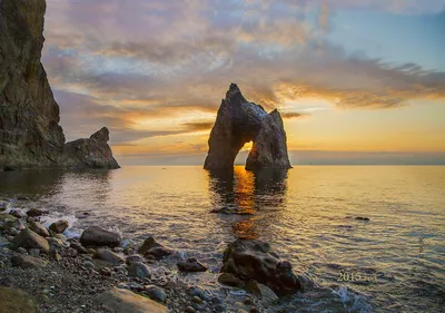 Крым.Черное море.Золотые ворота.. Фотограф Борис Костарев