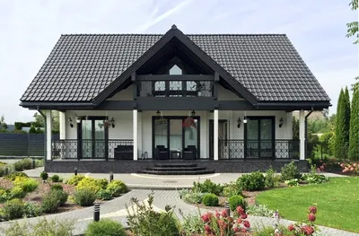 Крыша дома: черепица керамическая натуральная, для крыш деревянных домов из  клееного бруса BORNHOLM — цена по согласованию