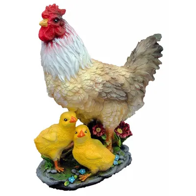 Фигурка Курочка с цыплятами Цена 6 600 руб.