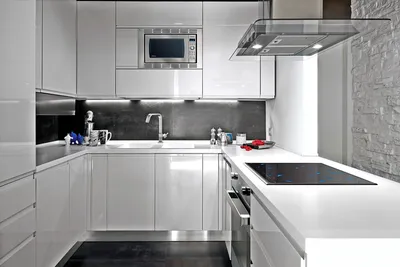 Белая кухня - инструкция по использованию белого цвета