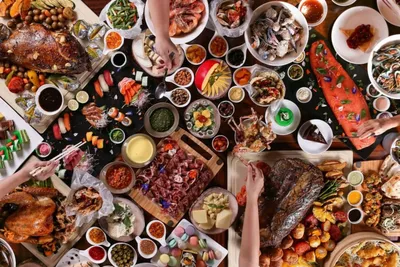 Коллаж с мясными блюдами кухни мира Стоковое Фото - изображение  насчитывающей ингридиент, собрание: 155054930
