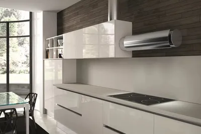 Дизайн вытяжки над плитой на кухне | Блог L.DesignStudio