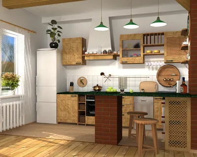 Кухня в стиле кантри (52 фото): в деревенском интерьере, декор маленькой  гостиной, прованс, отделка стен, белая мебель