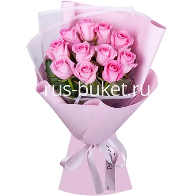 Купить букет из 11 белых роз в Томске с доставкой