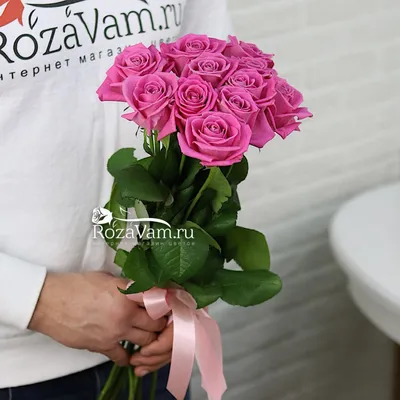 Заказать букет из 11 роз разных цветов FL-2782 купить - хорошая цена на  букет из 11 роз разных цветов с доставкой - FLORAN.com.ua