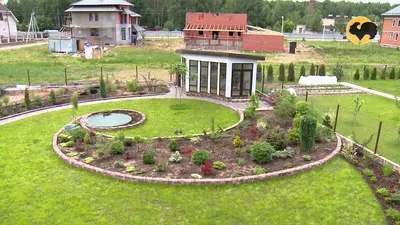 Планировка сада. Ландшафтные хитрости 79 - YouTube