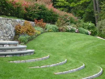 Ландшафтный дизайн на склоне - «Сады и Парки»