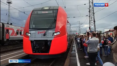 В Кострому прибыл первый скоростной поезд «Ласточка» | ГТРК «Кострома»