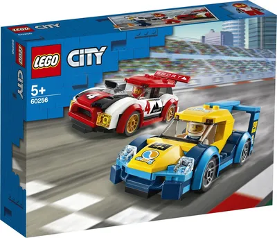 Конструктор LEGO City Nitro Wheels 60256 Гоночные автомобили — купить в  интернет-магазине OZON с быстрой доставкой