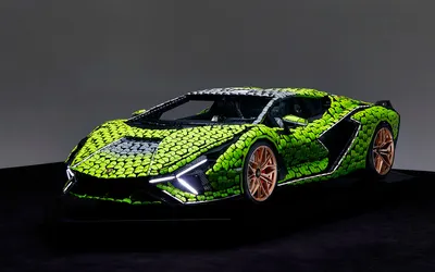 Lego показала на видео полноразмерную копию самого мощного Lamborghini ::  Autonews