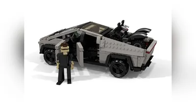 LEGO высмеяла новый автомобиль Tesla и показала собственный дизайн машины  будущего