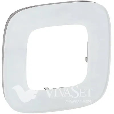 Рамка одинарная Legrand Valena Allure, белое стекло 755541 по цене 6275.00  руб., характеристики, фото, цены