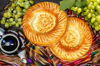 Узбекские лепешки в тандыре рецепт с фото - 1000.menu