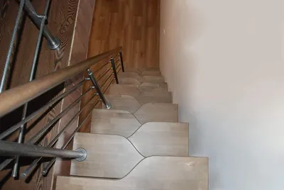 ➤Лестница гусиный шаг - Купить лестницу утиный шаг в Киеве и области |  Градиус