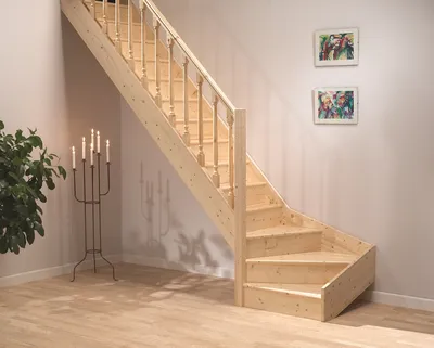 Компактная лестница на второй этаж: виды и особенности выбора