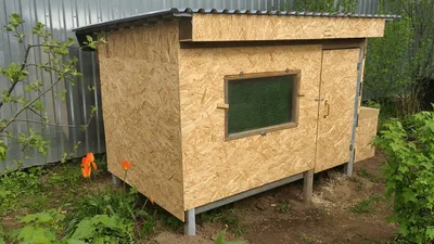 Do-it-yourself chicken coop at the summer cottage !!! How to build a  chicken coop! - YouTube