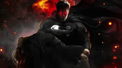Dark Superman Лига Справедливости - Живые Обои - DesktopHut Видео Обои |  Живые Обои