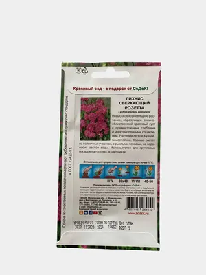 Лихнис Розетта (семена,цветы) за 79 ₽ купить в интернет-магазине  KazanExpress