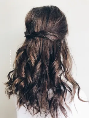 Dark hairwaves | Long hair styles, Stylish hair, Hair styles