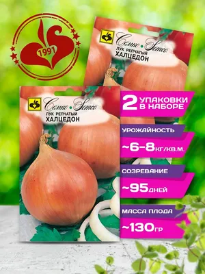 Семена Лука Халцедон репчатого среднеспелого острого вкуса Семко 23782556  купить в интернет-магазине Wildberries