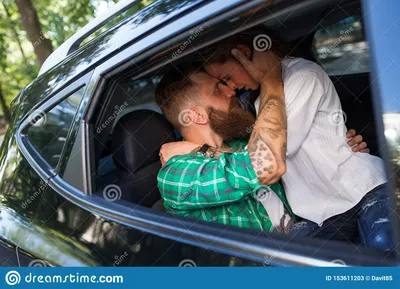 Пары делают любовь в автомобиле в парке лета Стоковое Изображение -  изображение насчитывающей гетеросексуально, счастье: 153611203
