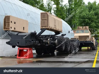 Historic MAZ-7907 24x24 Experimental Chassis of the Minsk Automobile Plant  for the Celina-2 Missile System. Chassis during Editorial Image - Image of  technologies, technology: 214230375