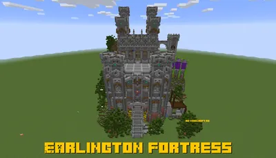 Earlington Fortress - большой замок-крепость [1.14.4] » Скачать карты для  Майнкрафт [1.18.2] [1.17.1] [1.16.5] [1.15.2] [1.14.4] [1.12.2] [1.7.10]