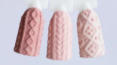 Дизайн ногтей Свитер! Маникюр вязка, косичка, свитерок. 3D Sweater Nail Art  Tutorial - YouTube