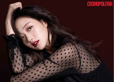 Фото Южнокорейская актриса Kim Go Eun / Ким Го Ын, Фотосессия для журнала  «Cosmopolitan»