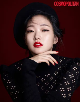 Фото Южнокорейская актриса Kim Go Eun / Ким Го Ын, Фотосессия для журнала  «Cosmopolitan»