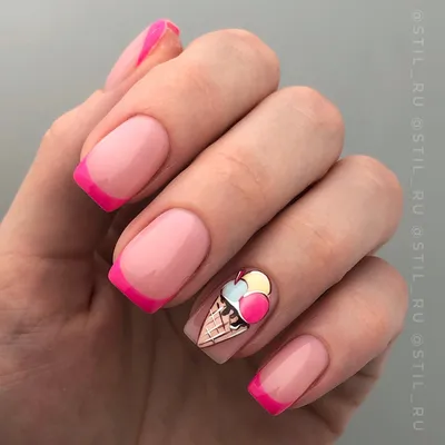 Яркие и стильные дизайны ногтей лета 2021 по версии FRENCH Nails
