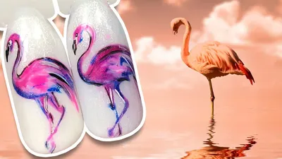 Flamingo Time of Beauty - #маникюр#гельлак#ногти#арт#дизайнногтей#фламинго#времякрасоты  | Facebook