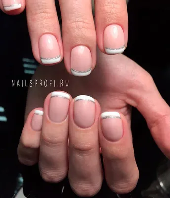 Маникюр + шеллак френч + дизайн - Студия красоты \"NailsProfi\"