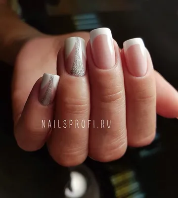 Маникюр + шеллак френч + дизайн - Студия красоты \"NailsProfi\"