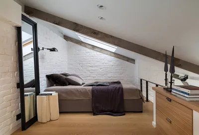 Mansarda Loft - Лофт - Спальня - Москва - от эксперта KRAUZEarchitects |  Houzz Россия