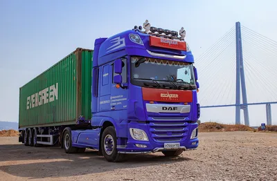 Магистральный тягач DAF XF105.460 Euro 5