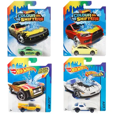 Машинка \"Хот Вилс\" Color Shifters (меняет цвет) купить в официальном  интернет-магазине Hot-wheels.su