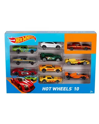 Наборы из 10-ти базовых машинок Хот Вилс (Hot Wheels 54886) - купить в  Украине | Интернет-магазин karapuzov.com.ua