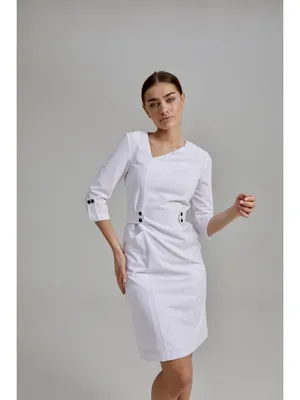 Платье женское, медицинская одежда White Whites 33860809 купить в  интернет-магазине Wildberries