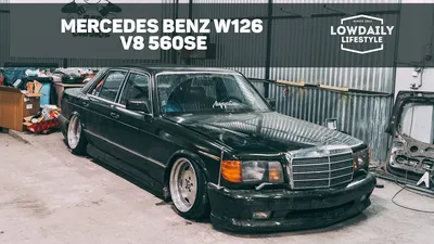 Mercedes Benz W126 V8 560SE / ПЕРЕКРЫЛИ МКАД / Burnout / Air Bagged /EP 18  Lowdaily Lifestyle. - YouTube