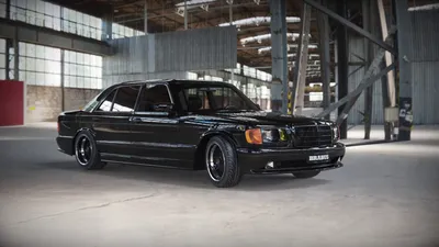 Brabus Mercedes-Benz 6.0 (W126) - YouTube