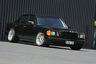 Тюнинг Mercedes-Benz W126 от ателье Inden Design