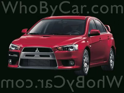 Модель Mitsubishi Lancer Evolution - поколения автомобиля, фото и описание  на сайте WhoByCar.com