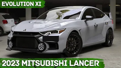 New 2023 Mitsubishi Lancer EVO XI - Reborn popular sedan - YouTube