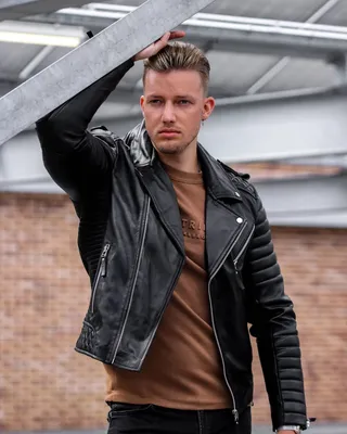 Мужские кожаные куртки: основы гардероба • inTrends