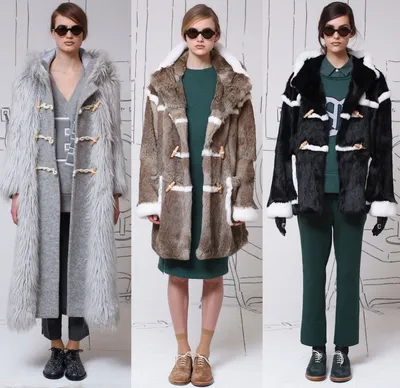 Модные женские куртки, шубы и пальто 2014-2015 – фото