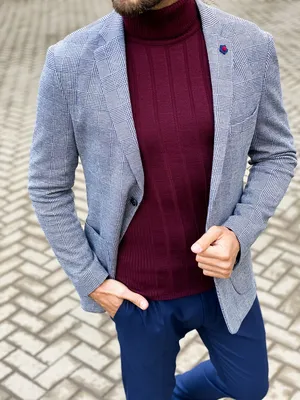 Мужской пиджак стиле кэжуал. Арт.:2-1455-2 – купить в магазине мужской  одежды Smartcasuals